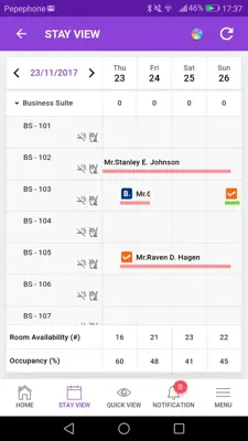 Hotel PMS App - eZee Absolute android App screenshot 3